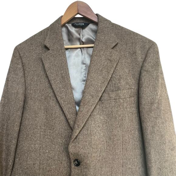JOS A BANK Brown Sport Coat Blazer Size 41R Two Button Camel Hair - Picture 2 of 11